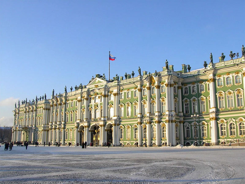 Зимний дворец при екатерине